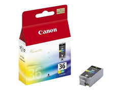 CANON CLI-36 cartouche dencre tricolore capacite standard 12ml 249 pages pack de 1