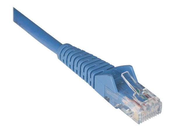 EATON TRIPPLITE Cat6 Gigabit Snagless Molded UTP Ethernet Cable RJ45 M/M Blue 1ft. 0.31m