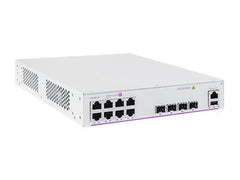 ALCATEL-LUCENT ENTERPRISE Fixed GigE 1RU 1/2 chassis WebSmart+ 8 RJ-45 PoE 10/100/1G BaseT 4 fixed SFP 1G uplink ports
