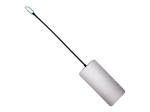 I-TEC USB-C Metal Nano Dock 2xDP 1xHDMI 1xGLAN 1xAudio/Mic 2xUSB 3.1 2xUSB 2.0 1xUSB-C Data 1xUSB-C, sans alimentation fournie