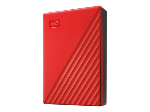 WD My Passport 4To portable HDD USB3.0 USB2.0 compatible Red Retail