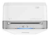 FELLOWES DESTRUCTEUR MICROSHRED LX201 BLANC COUPE MICROPARTICULES 230V EU