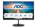 AOC Q27V4EA 68.6cm 27p IPS QHD 2560x1440 16:9 250cd/m2 178/178 4ms HDMI 1.4 DP 1.2
