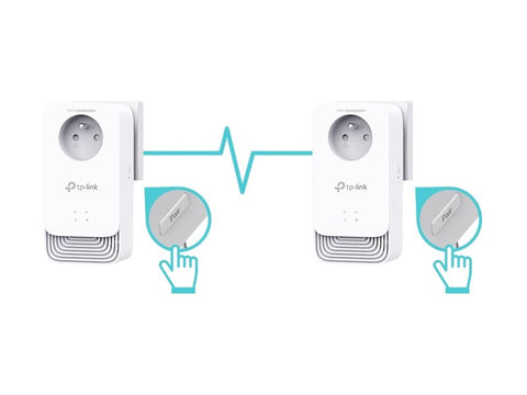 TP-LINK G.hn2400 Passthrough Powerline KIT