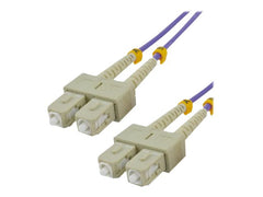 MCL SC/SC Multimode duplex 50/125 OM4 optical fiber - 3m