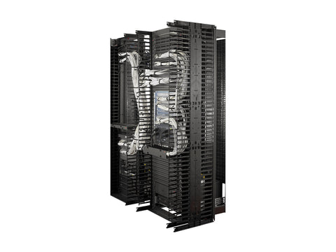 APC Valueline Vertical Cable Manager for 2 and 4 Post Racks 84p X 12p Single-Sided with Door