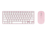 TNB iClick color Bluetooth keyboard and mouse - pink AZERTY (FR)