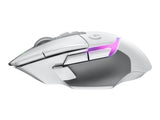 LOGITECH G G502 X PLUS Mouse optical wireless 2.4 GHz USB LOGITECH LIGHTSPEED receiver white