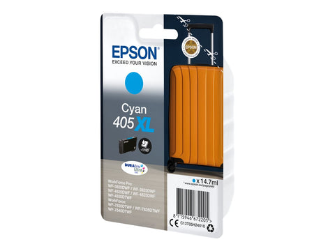 EPSON 6LB Singlepack Cyan 405XL DURABrite Ultra Ink w/s