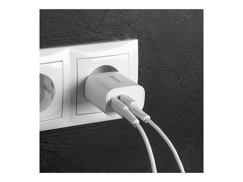 LINDY 20W USB Type A & C Charger