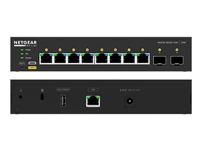 NETGEAR 10PT M4250-8G2XF-POE+ Managed Switch