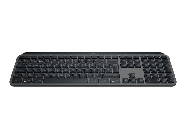 LOGITECH MX Keys S - GRAPHITE - (FRA) - BT - N/A - CENTRAL-419 - PLUS PALMREST