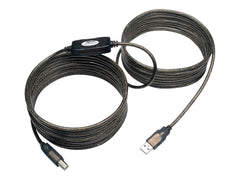 EATON TRIPPLITE USB 2.0 A/B Active Repeater Cable M/M 25ft. 7.62m