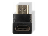LINDY HDMI Adapter 90 degree down 90 degree angled Male Female