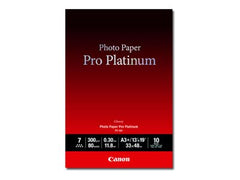 CANON PT-101 pro platinum photo  papier 300g/m2 A3+ 10 feuilles pack de 1
