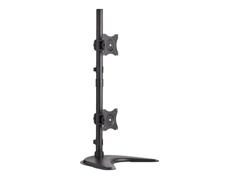 EATON TRIPPLITE Dual Vertical Flat-Screen Desk Stand/Clamp Mount 15inch to 27inch Flat-Screen Displays