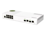 QNAP QSW-M2108-2C 8 port 2.5Gbps 2 port 10Gbps SFP+/ NBASE-T Combo web managed switch