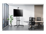 NEOMOUNTS FL50-550BL1 Support au sol mobile pour écran 37-70p - étagère multimédia et support caméra inclus
