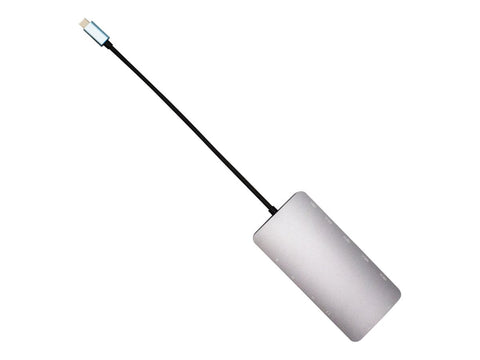 I-TEC USB-C Metal Nano Dock 2xDP 1xHDMI 1xGLAN 1xAudio/Mic 2xUSB 3.1 2xUSB 2.0 1xUSB-C Data 1xUSB-C, sans alimentation fournie