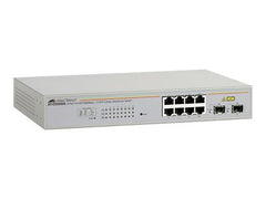 ALLIED 8x 10/100/1000BaseT WebSmart switch with 2 unpopulated SFP bays