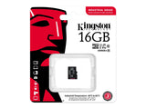 KINGSTON 16Go microSDHC Industrial C10 A1 pSLC Card Single Pack w/o Adapter