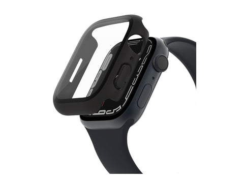 BELKIN TemperedCurve Bumper Screen Protector - Series 4-9/SE - BLK 44/45mm