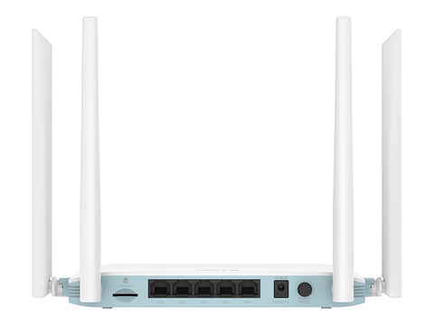 D-LINK Eagle Pro AI 4G LTE Cat. 4 Desktop Router And Auto WAN 4G backup 4x 10/100Mbps LAN ports 1x 10/100Mbps WAN port