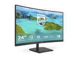 PHILIPS 241E1SCA Écran LED - incurvé - 24p - Full HD - 5 Hz - VA - 250 cd/m2 - 3000:1 - 4ms- VGA - HDMI- HP