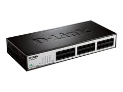 D-LINK 24Port Fast Ethernet Switch RJ45 10/100Mbps Rackable Non Administrable