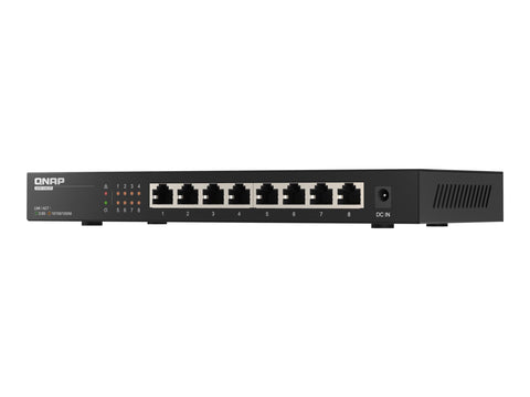 QNAP QSW-1108-8T 8 port 2.5Gbps auto negotiation 2.5G/1G/100M unmanaged switch