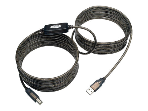 EATON TRIPPLITE USB 2.0 A/B Active Repeater Cable M/M 25ft. 7.62m
