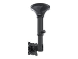 NEOMOUNTS FPMA-C025BLACK Support de plafond pour écran de 10-30p - h 37-47 cm - inclinable