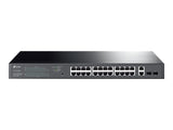 TP-LINK 28-Port Gigabit Easy Smart Switch with 24-Port PoE+