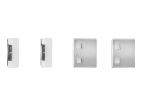 LINDY Clé USB et 4 bloqueurs de ports USB Blanc