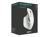 LOGITECH Master Series MX Master 3S Mouse ergonomic optical 7 buttons wireless Bluetooth 2.4 GHz Bolt USB receiver