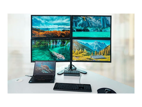 TARGUS USB-C Universal Quad 4K QV4K Docking Station with 100W Power Delivery