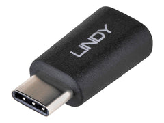 LINDY USB 2.0 Adaptor Type C / Micro-B USB Type C plug / Type Micro-B coupling