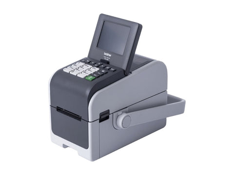 BROTHER 2p Label Printer USB Connection 300dpi Ethernet Battery Possible LCD Display Bluetooth Wi-Fi Touch Screen Handle