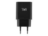 TNB Mains charger 1 USB-C Power Delivery + USB-A Quick Charge 30W