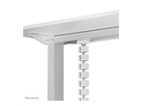 NEOMOUNTS Cable Spine Organizer for sit/stand desk frames magnet mounted white