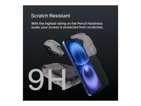 BELKIN ScreenForce Pro UltraGlass2 AM Screen Protector - iPhone 16/15/14 Pro