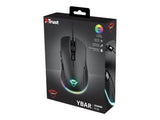 TRUST Souris gaming filaire YBAR noire