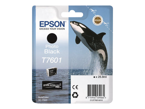 EPSON 5LB T7601 ink cartridge photo black high capacity 25 9ml 1-pack