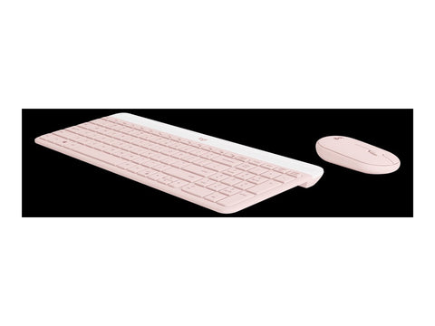 LOGITECH MK470 Slim Combo - ROSE - (FRA) - CENTRAL-419