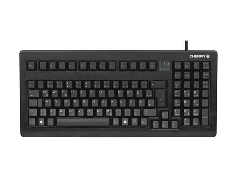 CHERRY Compact 19.7p corded Keyboard black USB (DE)