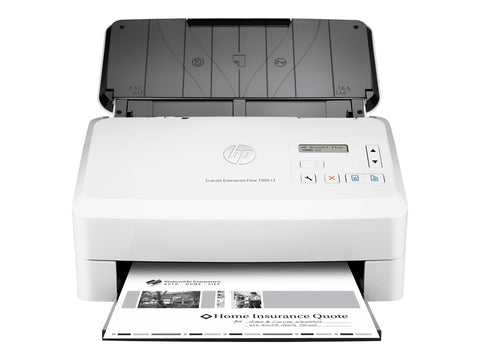 HP ScanJet Enterprise Flow 7000 s3 Sheet-feed Document scanner Duplex 216x3100mm 600dpix600dpi 75ppm ADF 80sheets 7500scans USB