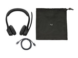 LOGITECH Headset - Zone 305 - Midnight Black - 2.4GHZ/BT - PLUGC - EMEA28-935 - BT DIRECT