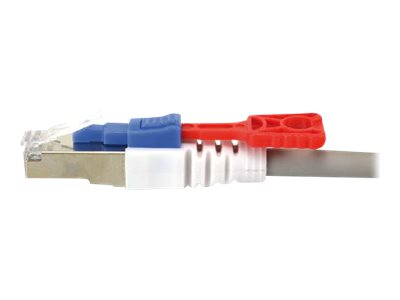 MCL CAT6A S/FTP LSZH Patch cable lockabled - 2m