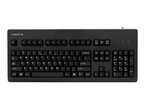 CHERRY Standard corded Keyboard linear USB black (US)