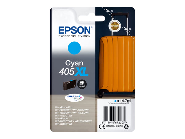 EPSON 6LB Singlepack Cyan 405XL DURABrite Ultra Ink w/s